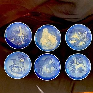 Mors Dag (Mother’s Day) Plate 6 Set